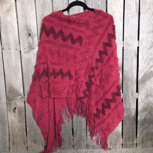 Knitted Poncho